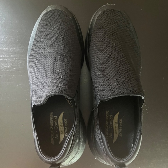 Skechers Men's Arch Fit banlin Blk Slip-on Sneakers Size:11 #232043 - Picture 4 of 10